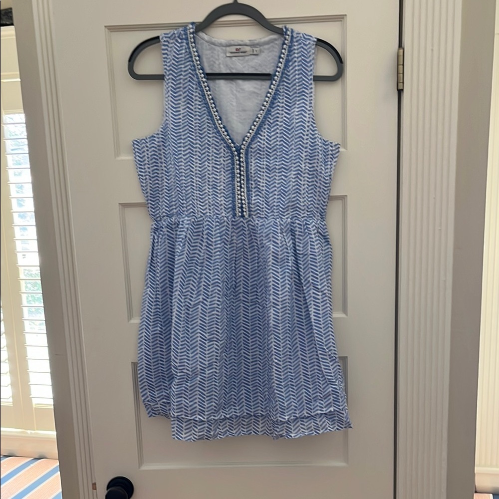 Vineyard Vines Nora Pintuck mini dress